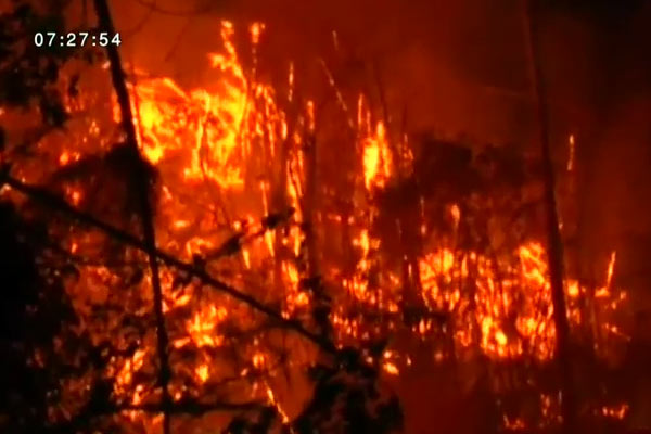 ไฟป่าไหม้สวนทุเรียน-ลางสาด อุตรดิตถ์