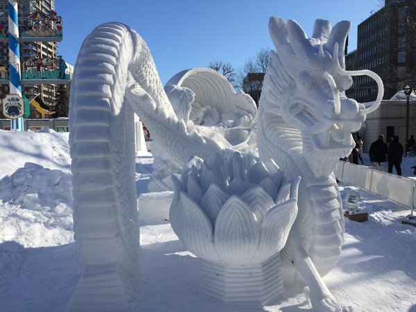 เทศกาลแข่งขันแกะสลักหิมะนานาชาติ