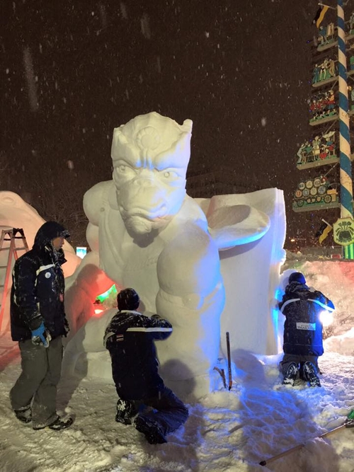 เทศกาลแข่งขันแกะสลักหิมะนานาชาติ