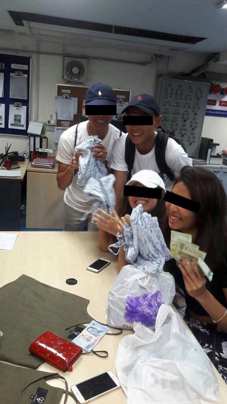 นักท่องเที่ยวสิงคโปร์ขโมยของในห้าง