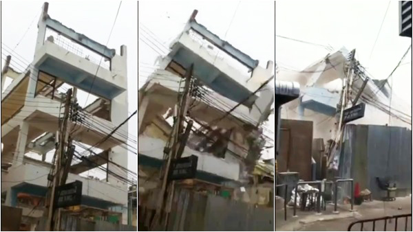 ตึกถล่มที่พัทยา