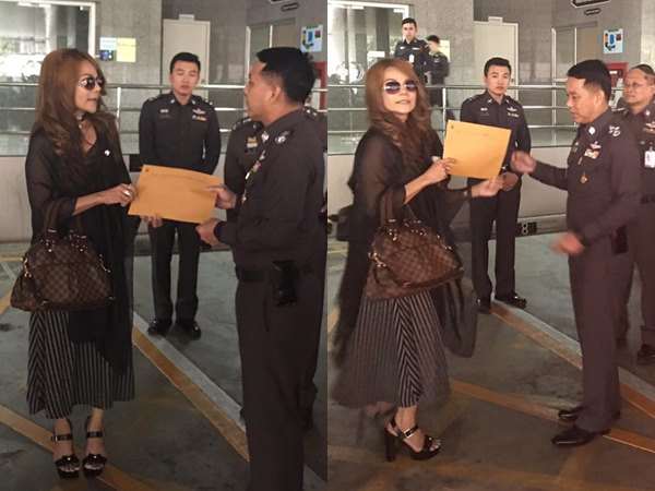 ฟ้า พรทิพา บุกเร่งคดี อั้ม เนโกะ หมิ่นเบื้องสูงปี 56