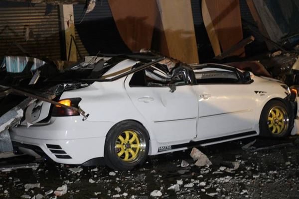 ตึกเก่าถล่ม ย่านประชานิเวศน์