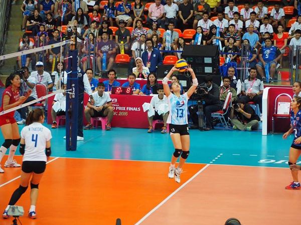 นุศรา ต้อมคำ คว้ามือเซตอันดับ 1 เวิลด์กรังด์ปรีซ์ 2016