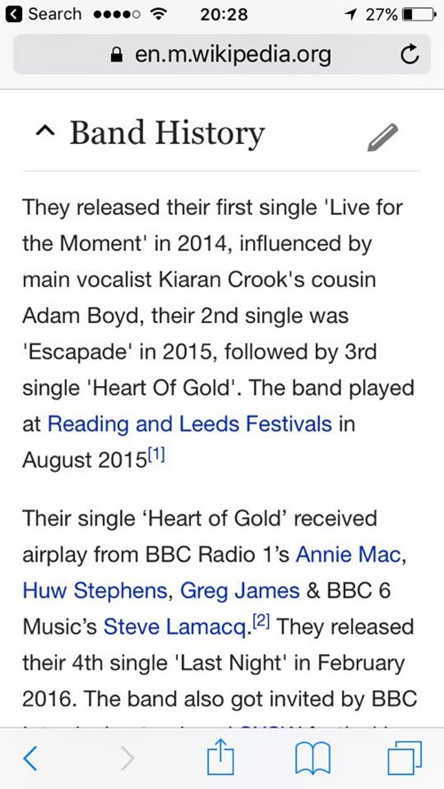 เข้าไปดูคอนเสิร์ตในโซนวีไอพีได้ แค่ใช้วิกิพีเดีย