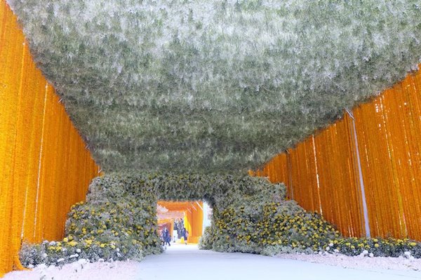 ซุ้มดอกไม้เพื่อพ่อ