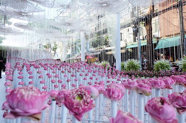 ซุ้มดอกไม้เพื่อพ่อ