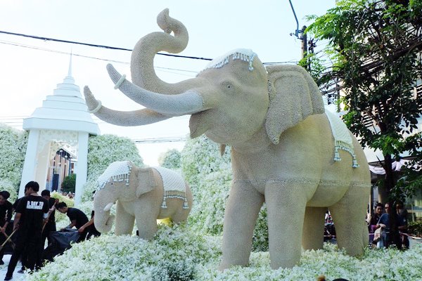 ซุ้มดอกไม้เพื่อพ่อ