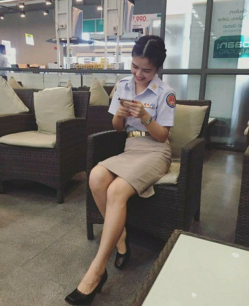 น้องขวัญ อส. สวย