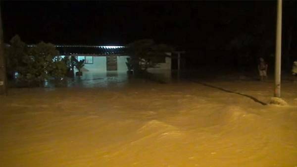 น้ำท่วมโรงพยาบาลบางสะพาน