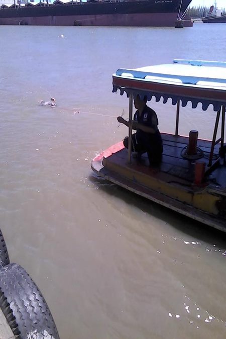 พบแล้ว ร่างหนุ่มโดดสะพานกาญจนาภิเษกดับ