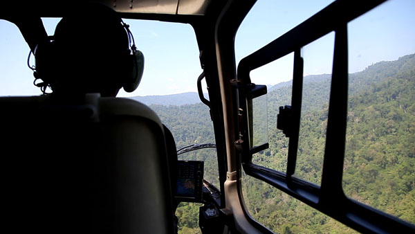 หมีควายตกเฮลิคอปเตอร์