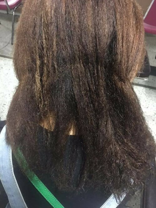 หวังยืดผมตรงสลวย ร้านเคลมน้ำยาอย่างดี แต่ผลที่ได้ทำน้ำตาร่วง