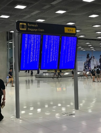 สนามบินสุวรรณภูมิจอดับ