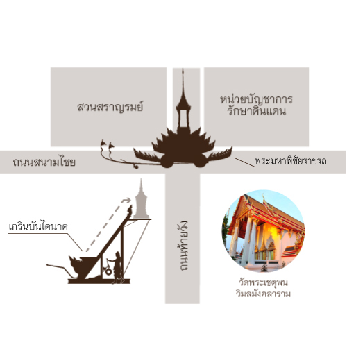 เส้นทางขบวนพระบรมราชอิสริยยศ