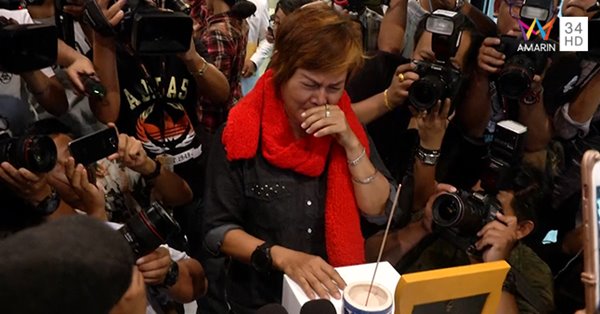 แม่น้องพลอย จุดธูปเชิญวิญญาณลูกมาดูหน้าฆาตกร