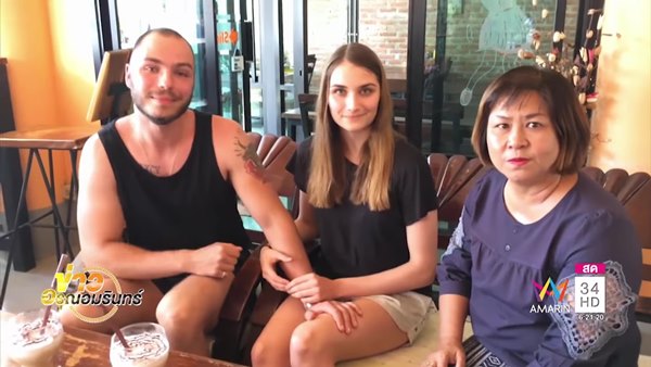 ฝรั่งฮีโร่ช่วยรถตกคูเมืองเชียงใหม่