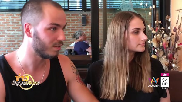 ฝรั่งฮีโร่ช่วยรถตกคูเมืองเชียงใหม่