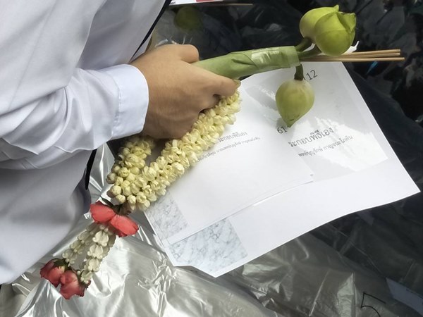 นิสิตแพทย์จุฬาฯ ร่วมพิธีบรรจุร่างอาจารย์ใหญ่