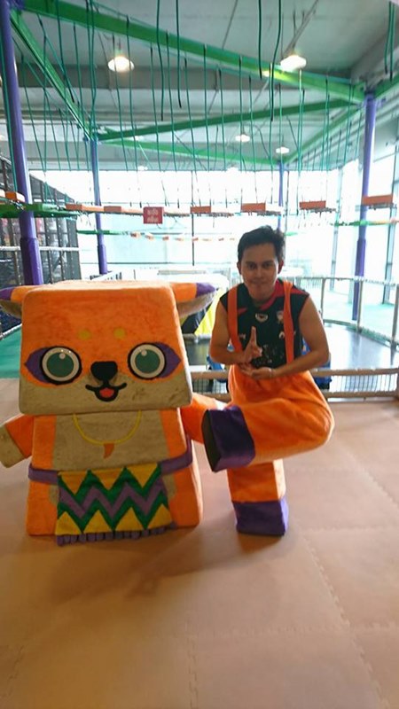 พี่มาสคอตกระทิงเต้นคุกกี้เสี่ยงทาย