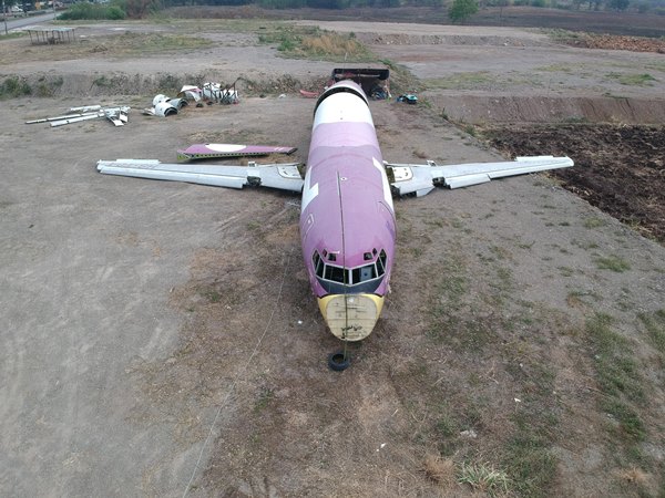 ซากเครื่องบินโบอิ้ง