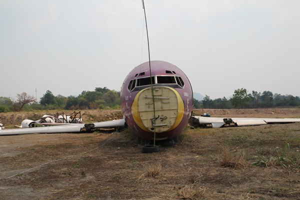 ซากเครื่องบินโบอิ้ง