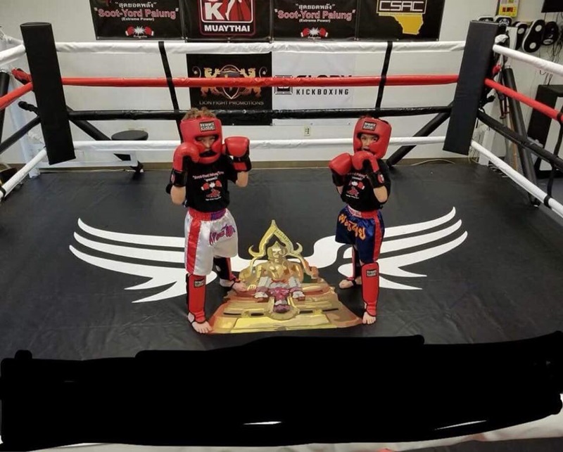 ค่ายมวยสหรัฐทำโลโก้รูปพระพุทธรูป