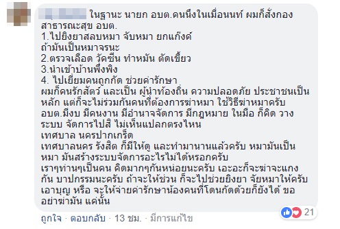หมาจรจัดไล่กัดคน