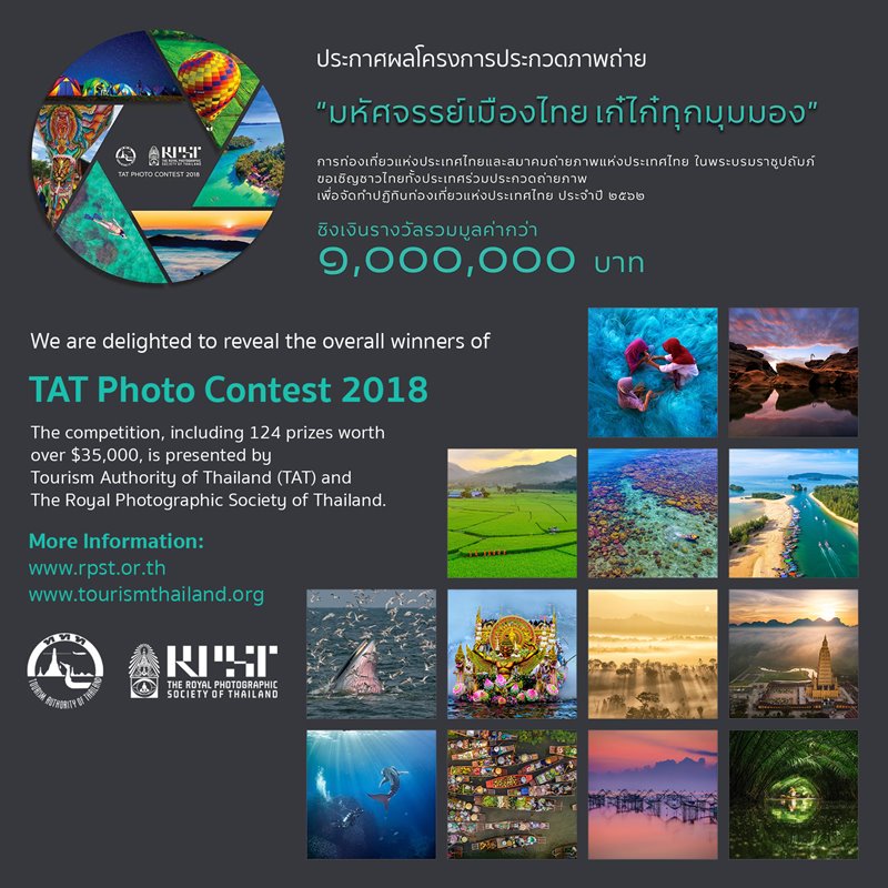ผลการประกวดภาพถ่าย ททท.