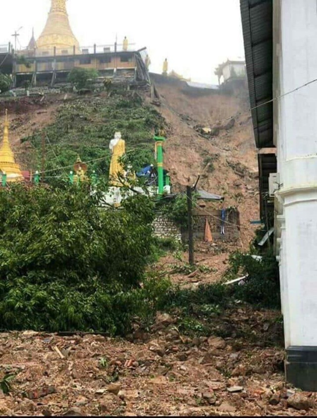 น้ำท่วม แผ่นดินไหวเมียนมา