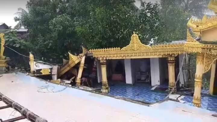 น้ำท่วม แผ่นดินไหวเมียนมา