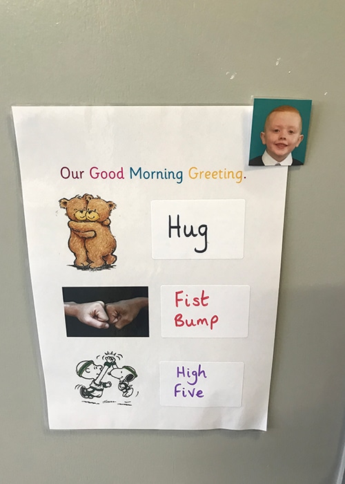 การทักทายสร้างมิตรภาพ