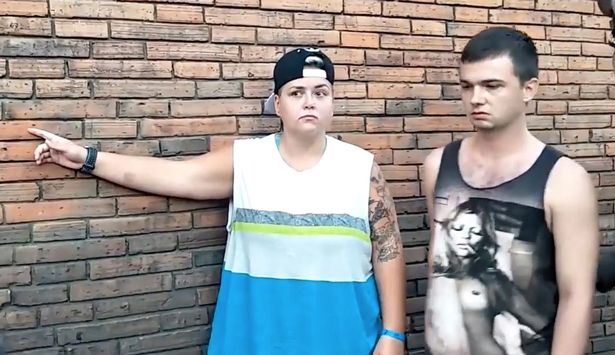 หนุ่มอังกฤษพ่นสีกำแพงเชียงใหม่