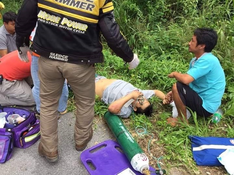 คนขับรถตู้นักแสดงซีรีส์บังเอิญรัก เสียชีวิต