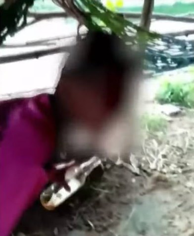 คลิปเด็กกระดกเหล้า