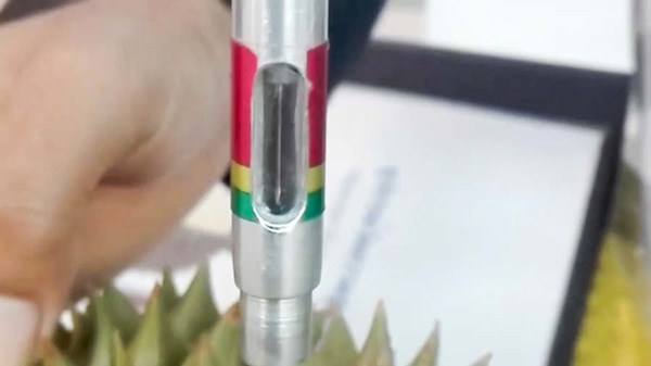 เครื่องวัดคุณภาพทุเรียน