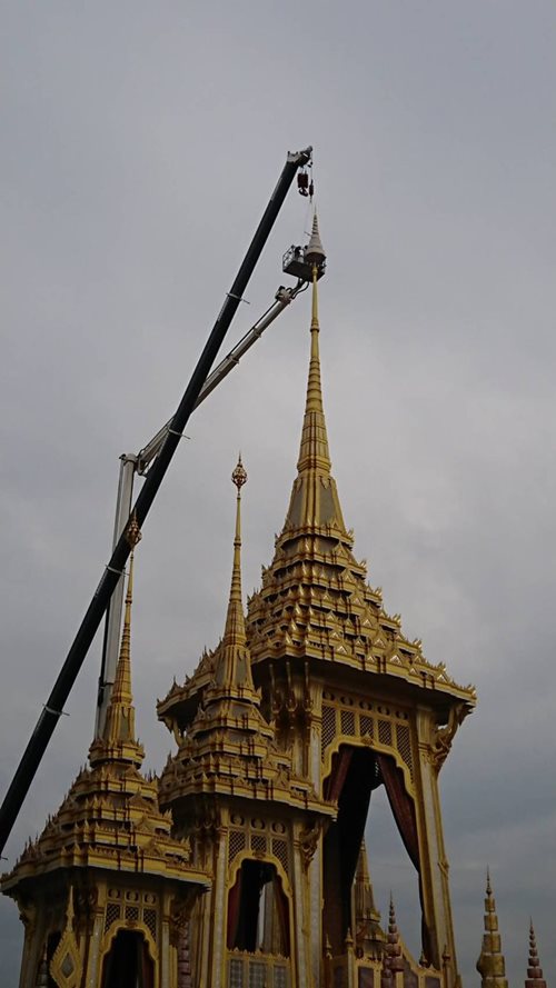 พระเมรุมาศ ในหลวง รัชกาลที่ 9