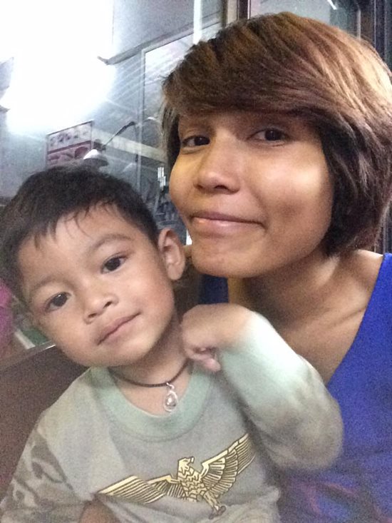 แนน ไนซ์ อดีตกะเทยท้องกับทอม อวยพรวันเกิดลูก