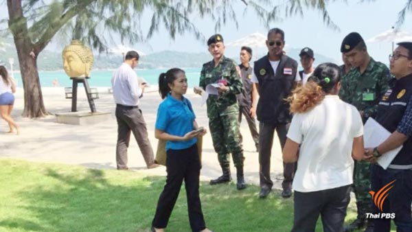 รีสอร์ทบนเกาะสมุย นำเศียรพระพุทธรูปออกจากหาดแล้ว