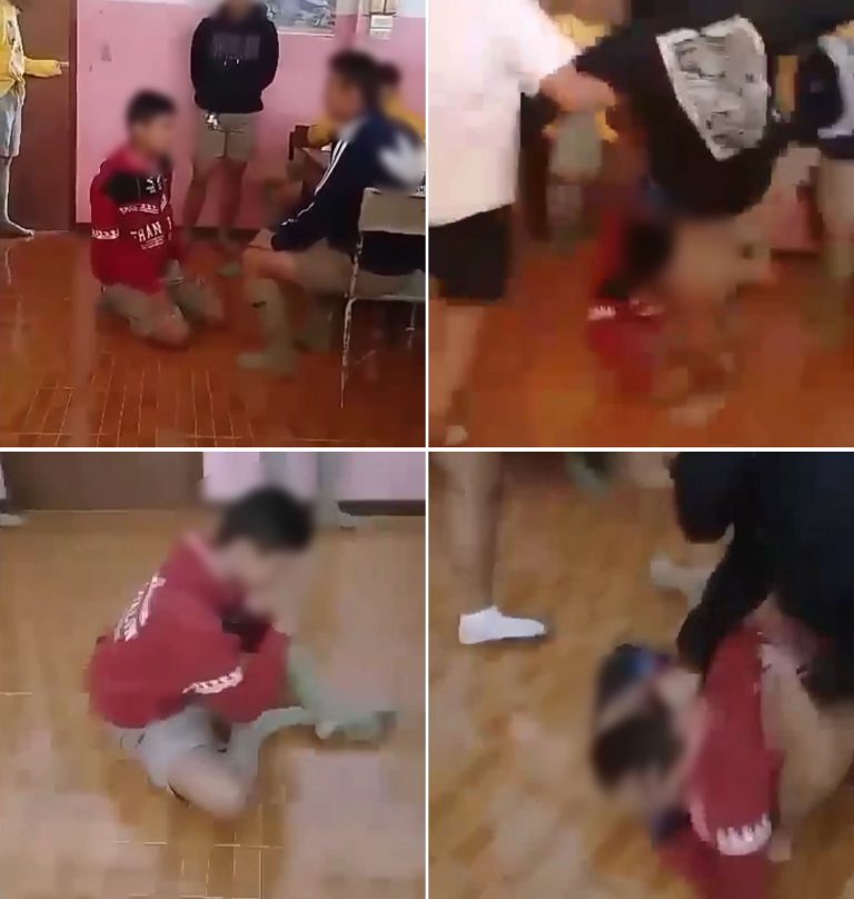 รุ่นพี่รุมเตะรุ่นน้อง