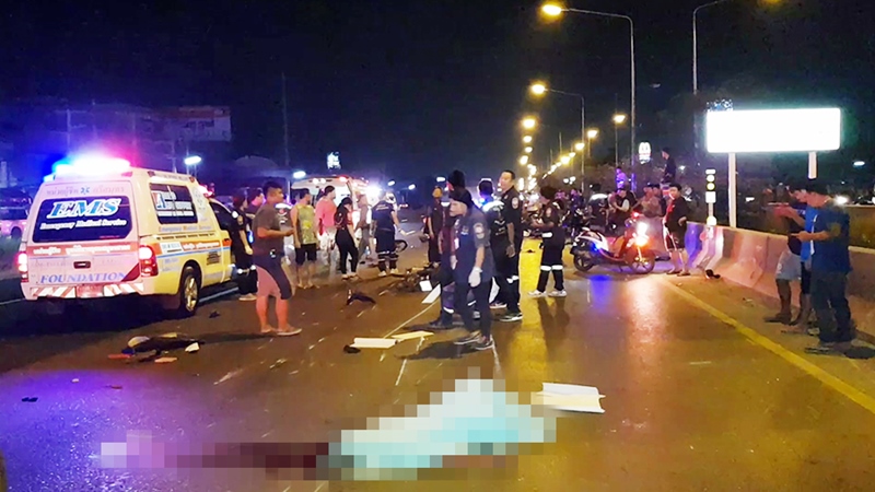 แก๊งแว้นชนสนั่น15คันรวด