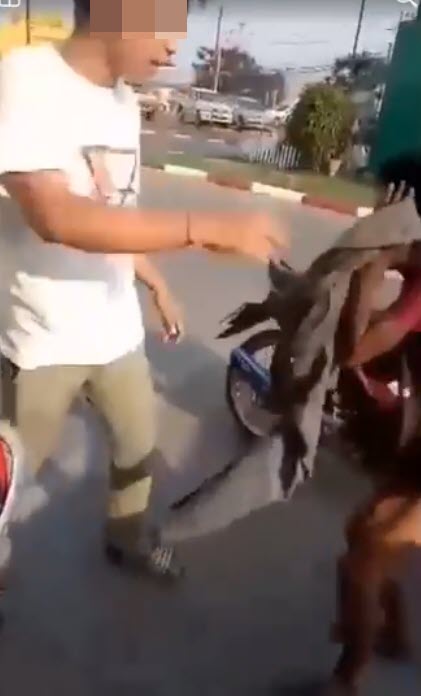 คลิปสั่งสอนเด็กขโมยรถ