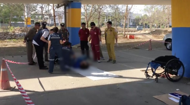 คนพิการยิงตัวตาย