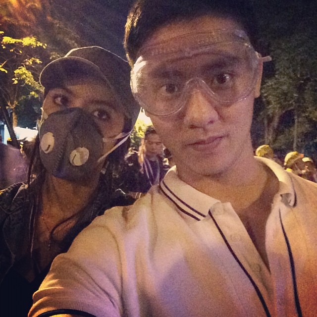 ลูกชายชูวิทย์ โพสต์แซว แตงโม เกิดเหตุปะทะแล้วหายไปไหน