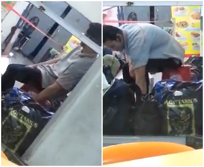 คลิปพนังงานรับฝากกระเป๋าหมอชิตชั้นสอง เนียนล้วงกระเป๋าผู้โดยสาร