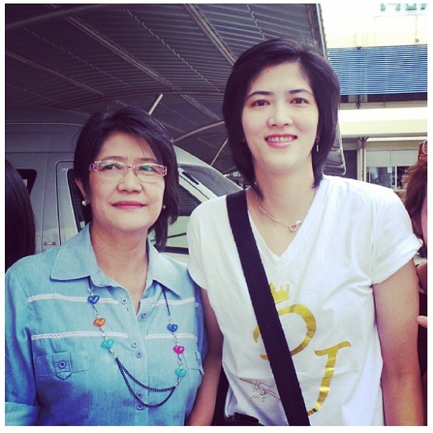  ปลื้มจิตร์ กับคุณแม่