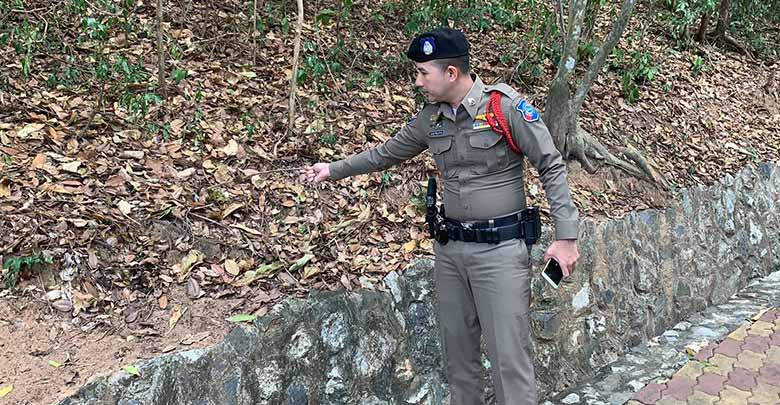 จุดทิ้งถุงยางเขาพระตำหนัก