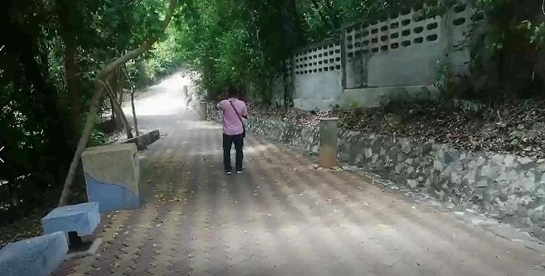 จุดทิ้งถุงยางเขาพระตำหนัก