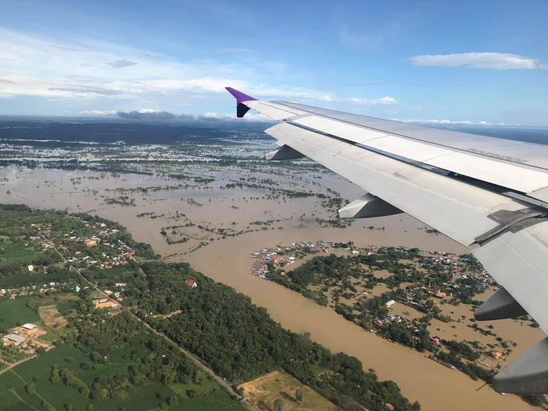 น้ำท่วมอุบลราชธานี