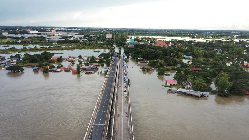 น้ำท่วมอุบลราชธานี